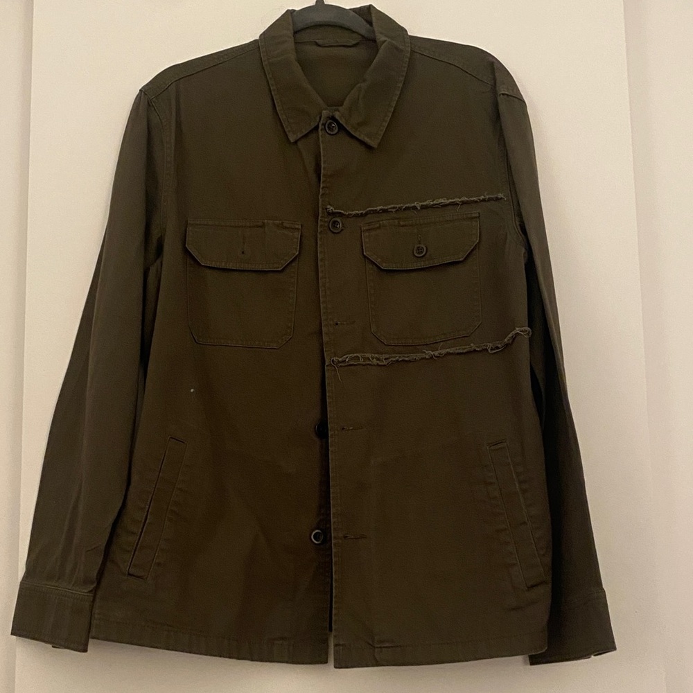 Jack & Jones Dark Olive Military Jacket